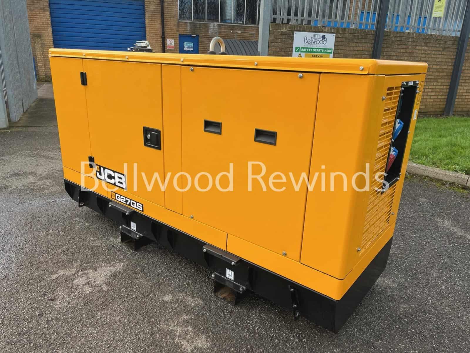 JCB 24.5Kva Silenced Diesel Generator - Image 2