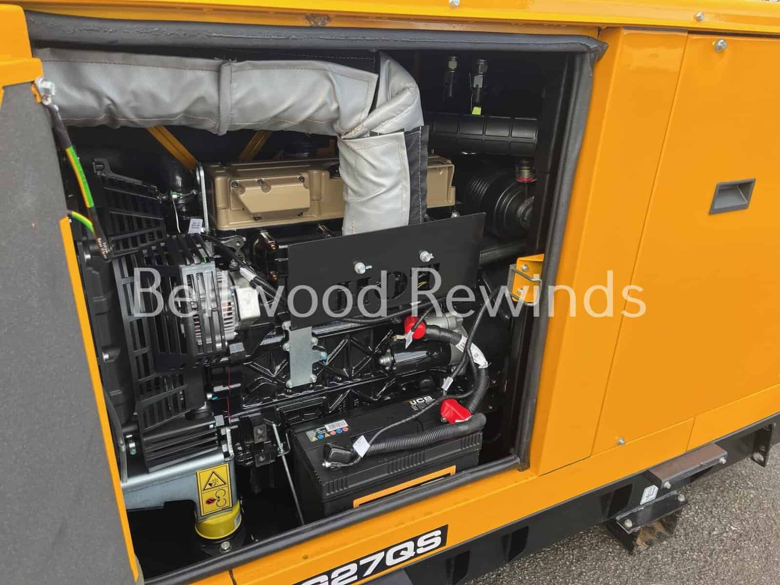 JCB 24.5Kva Silenced Diesel Generator - Image 4