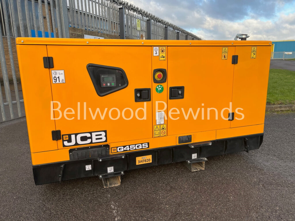 JCB 40Kva Silenced Diesel Generator