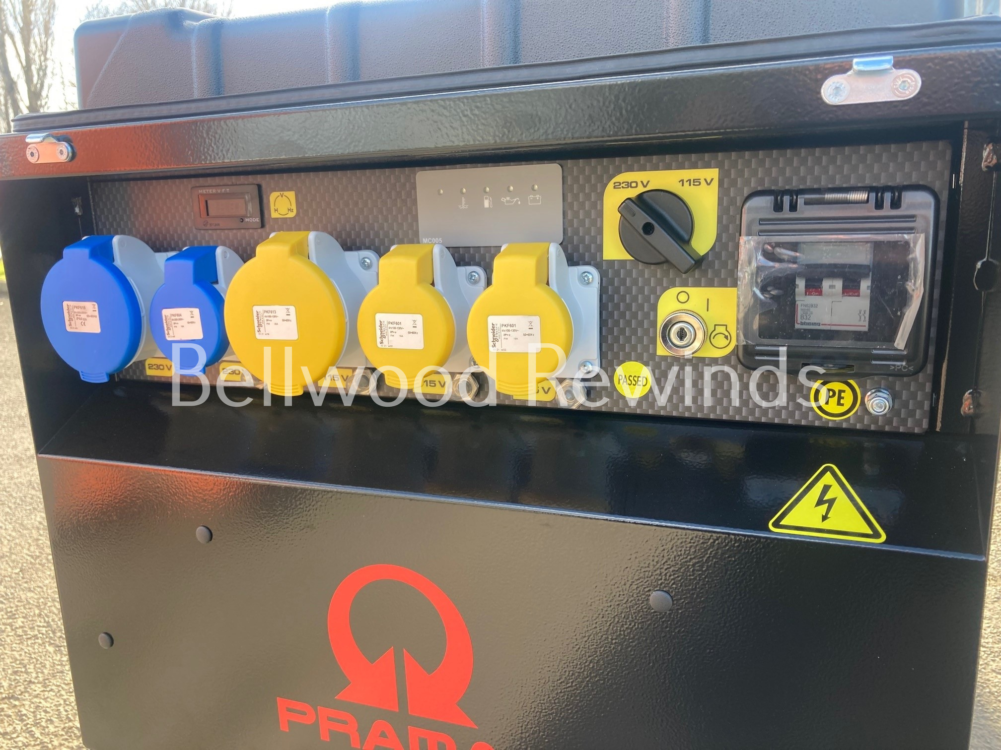 Pramac 7.6Kva 230/115V Silenced Diesel Generator