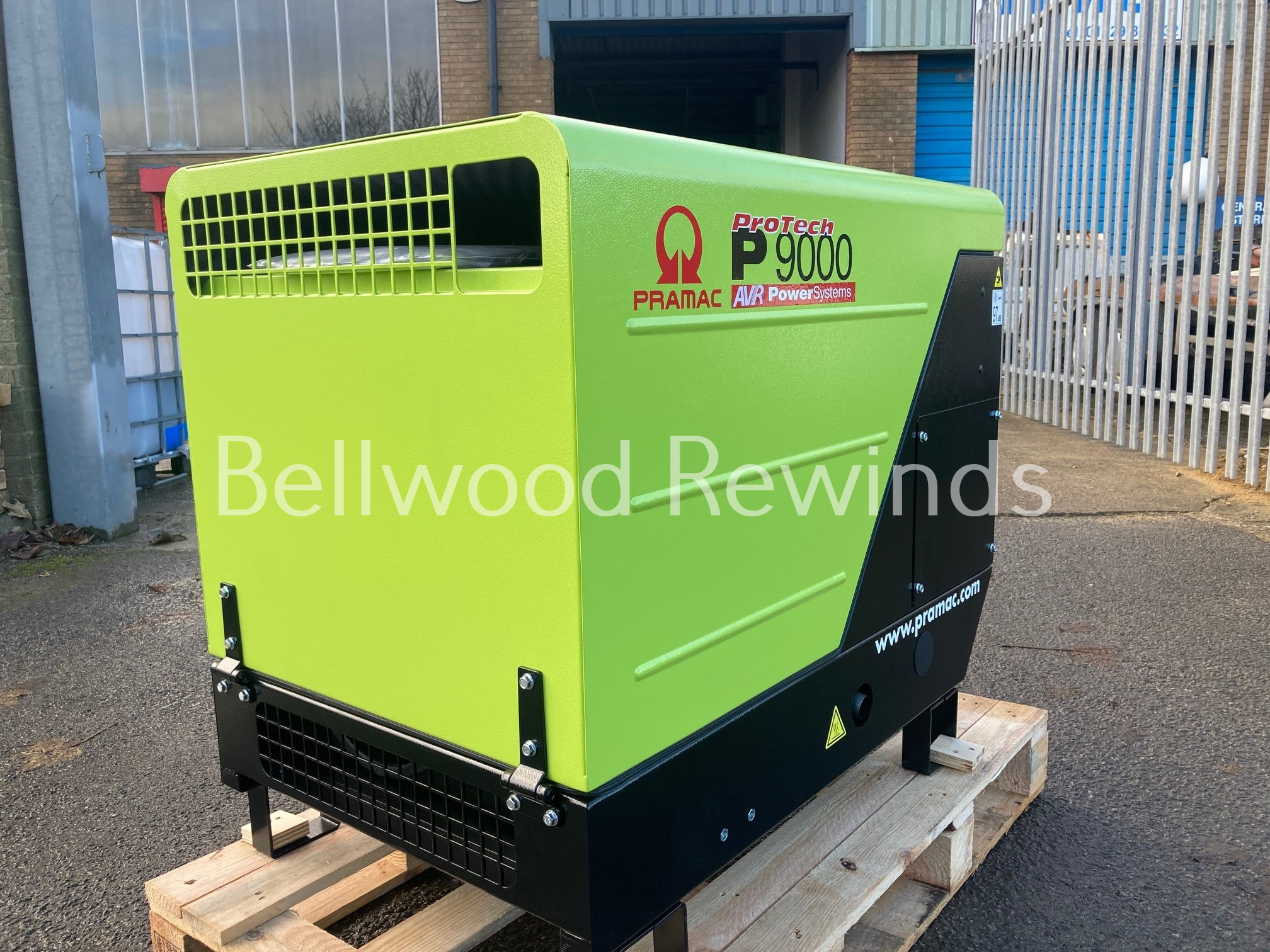 Pramac 7.6Kva Silenced Diesel Generator