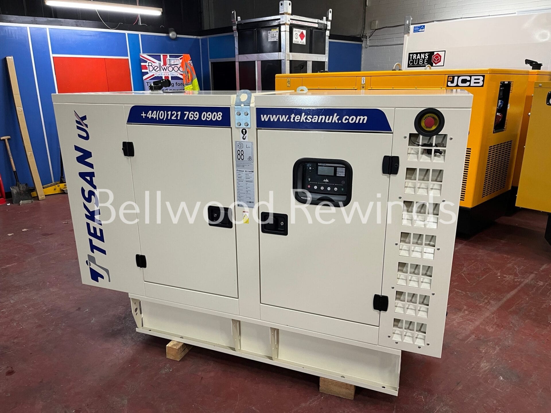 Teksan 19Kva Single Phase Silenced Diesel Generator