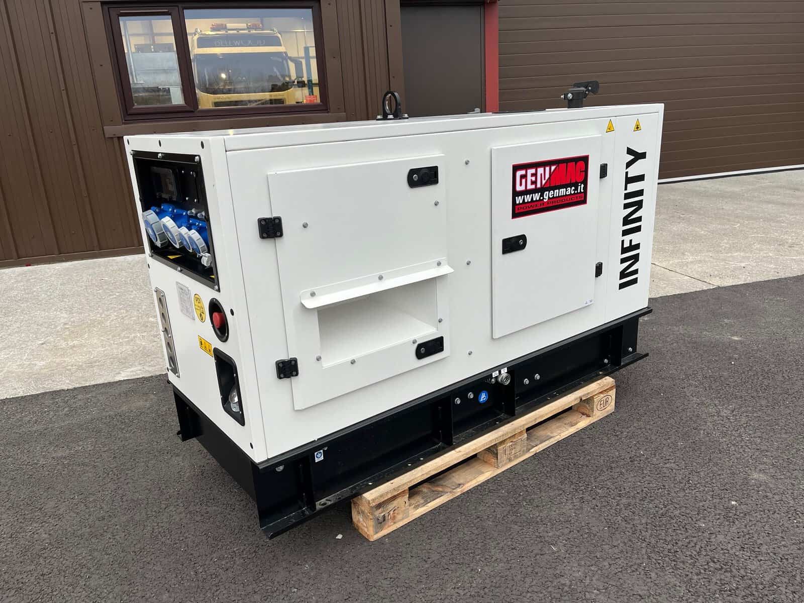 Genmac 18Kva Single Phase Silenced Diesel Generator - Image 2