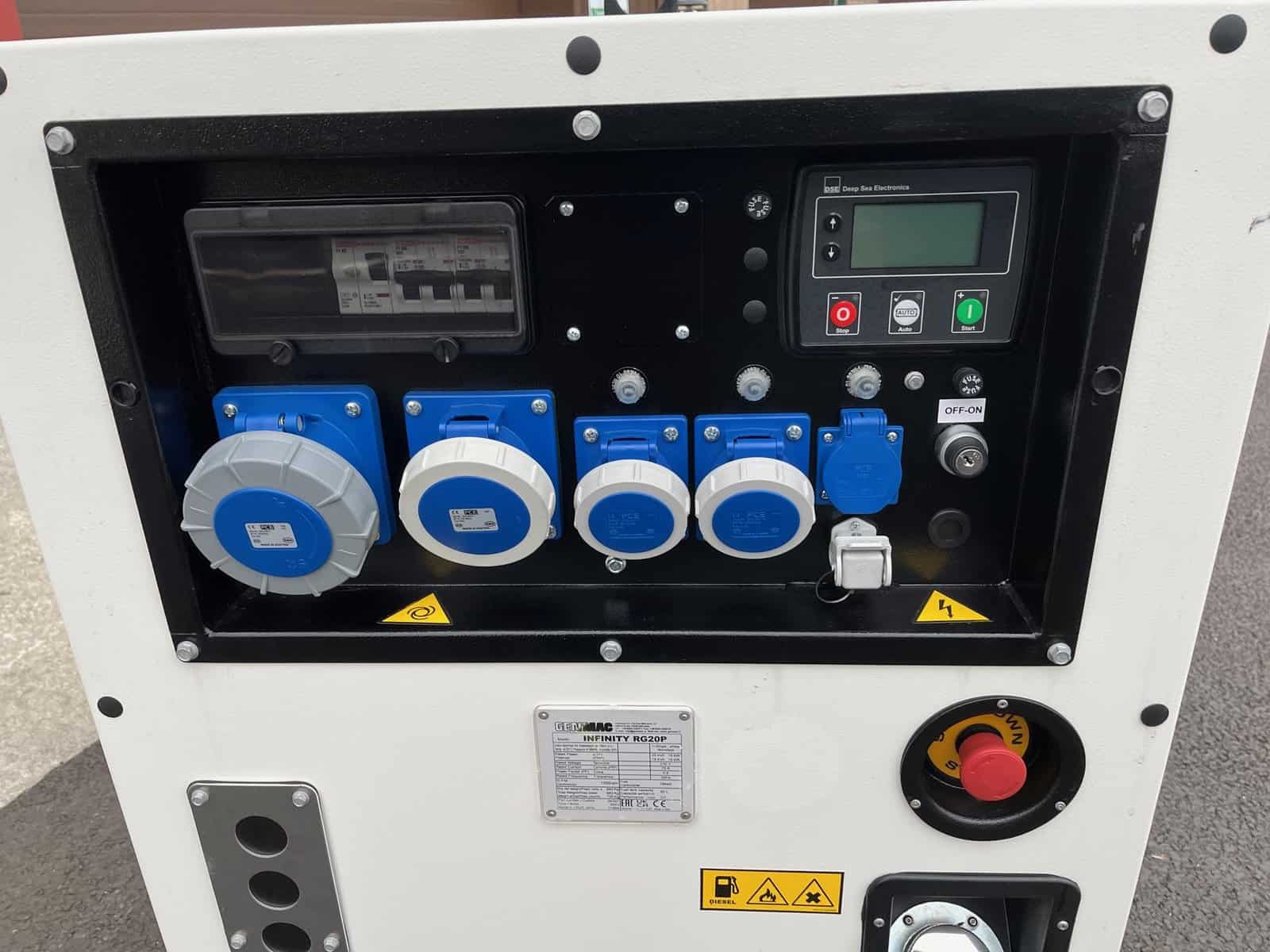 Genmac 18Kva Single Phase Silenced Diesel Generator - Image 5