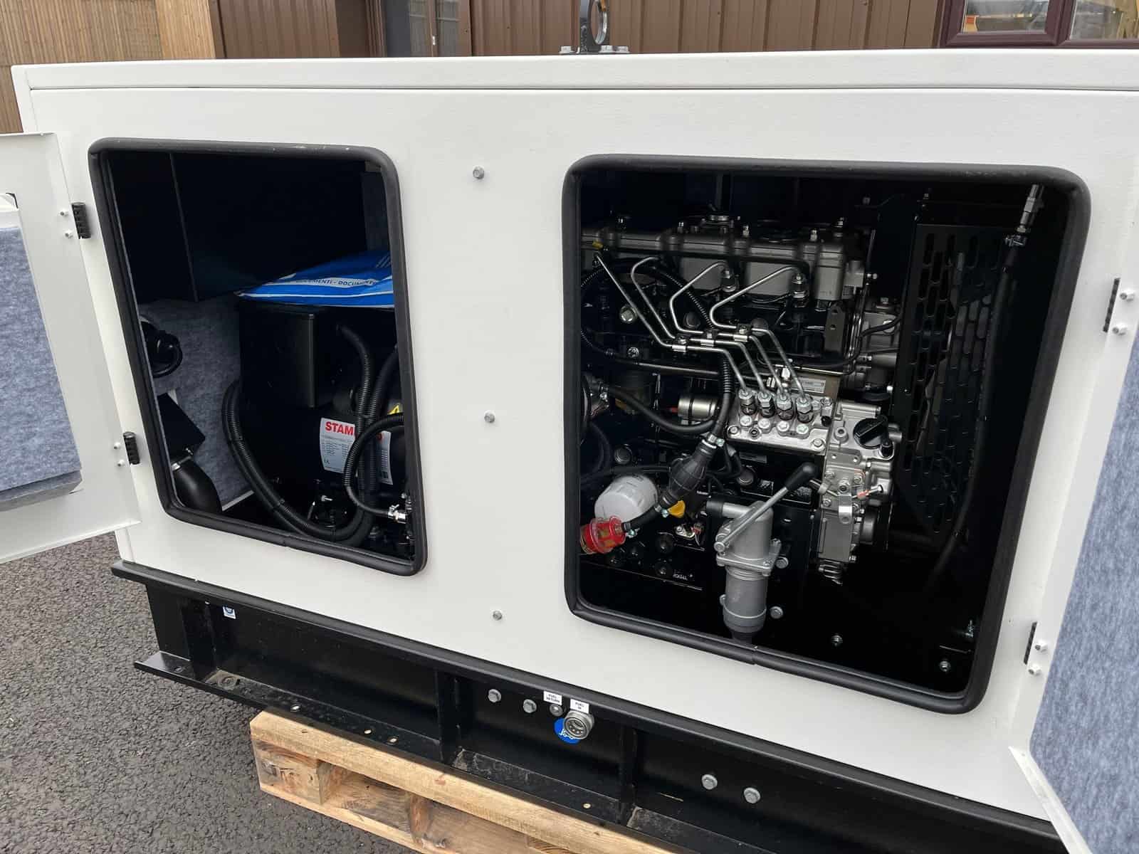 Genmac 18Kva Single Phase Silenced Diesel Generator - Image 4
