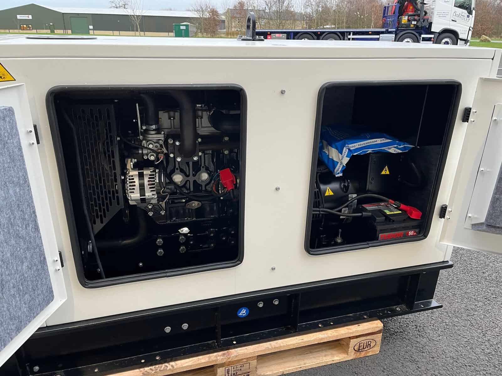 Genmac 18Kva Single Phase Silenced Diesel Generator - Image 3