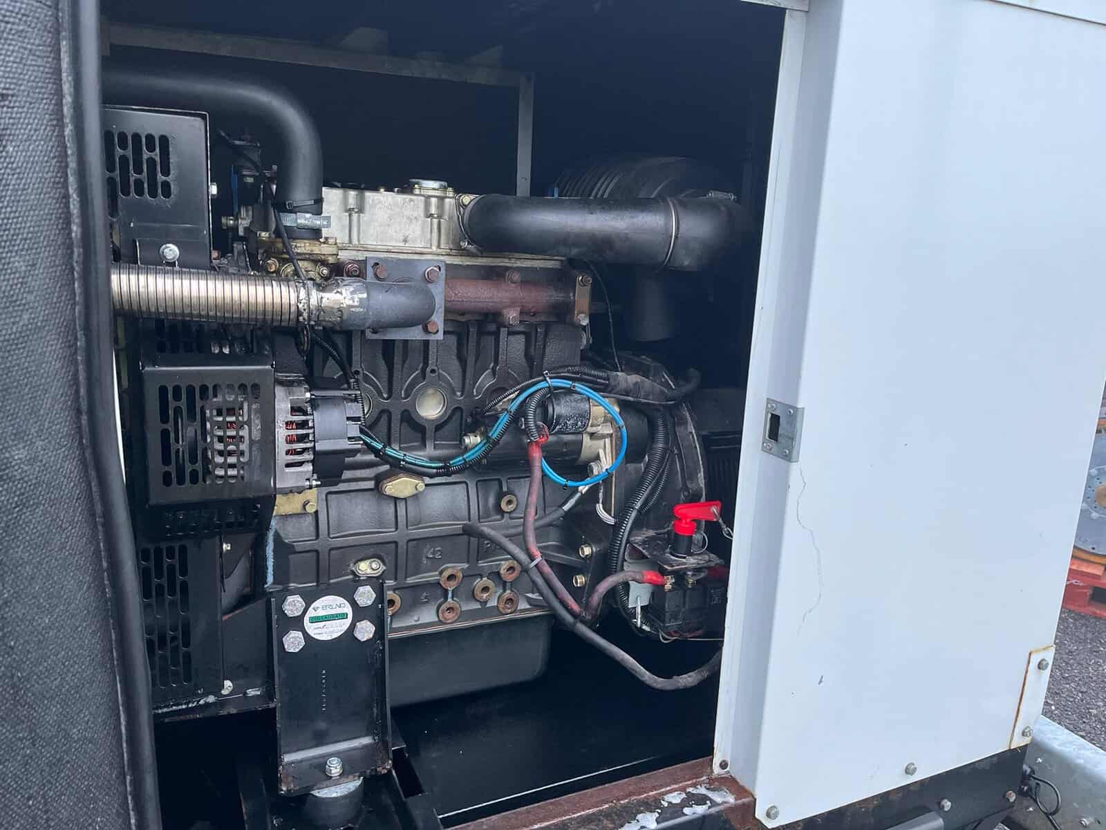 Bruno 20kVA Rental Spec Diesel Generator Trailer Mounted Used - Image 4