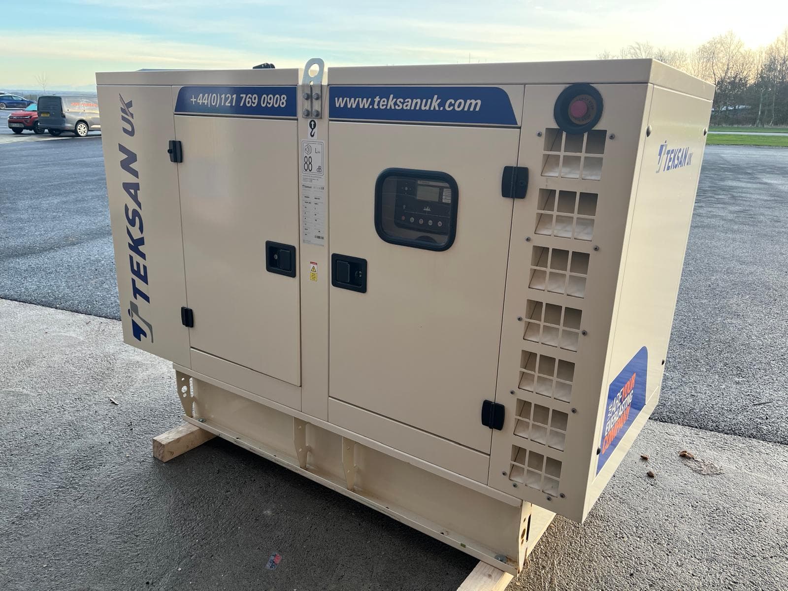 Teksan 17Kva Single Phase Silenced Diesel Generator - Image 2