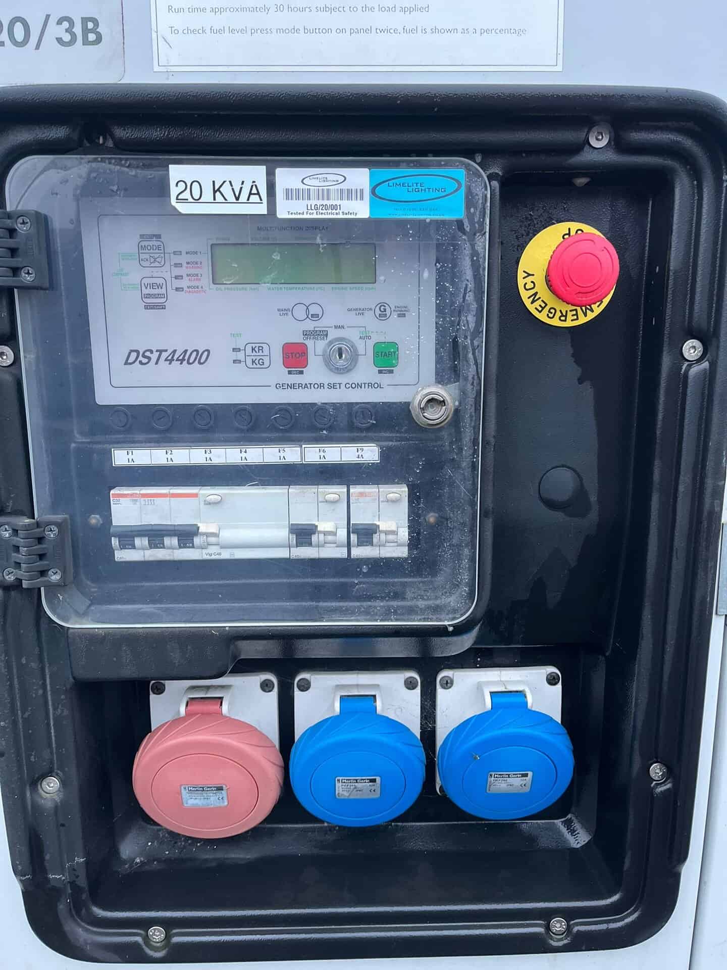 Bruno 20kVA Rental Spec Diesel Generator Trailer Mounted Used - Image 6